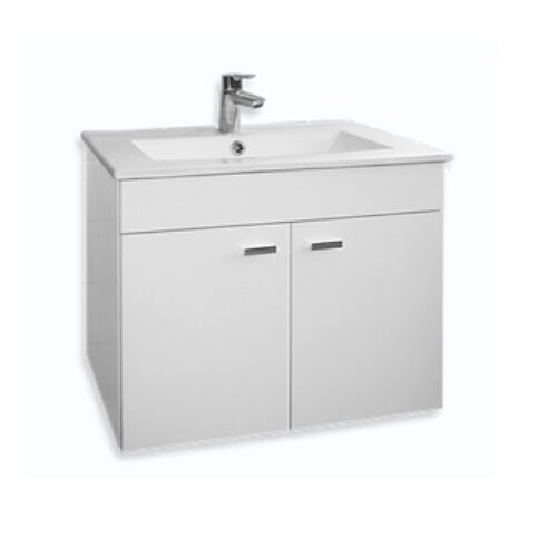 Vanitory colgante Niza bacha loza monocomando AMUBE