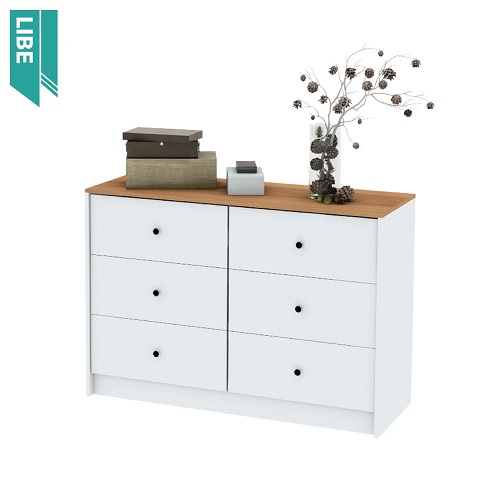 COMODA ALICANTE 1,20 BLANCO PARAISO - CENTRO ESTANT