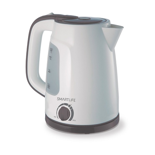 Pava eléctrica con corte mate Blanca - SMARTLIFE