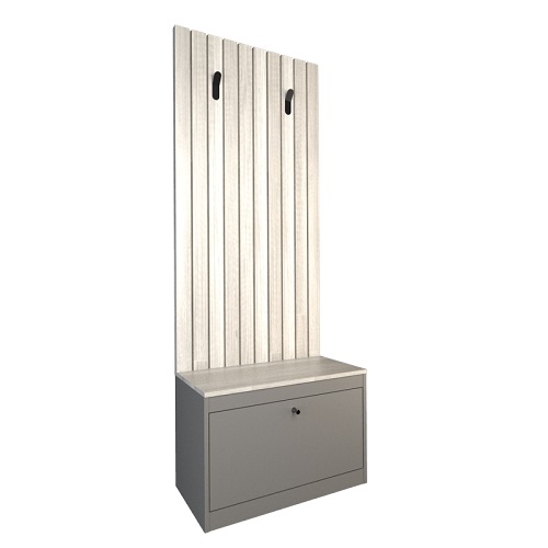 ZAPATERO RECIBIDOR NEVADO GRIS - TABLES