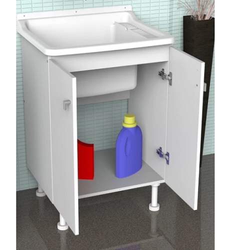 BAJO LAVADERO CON BACHA 60CM - DIELFE