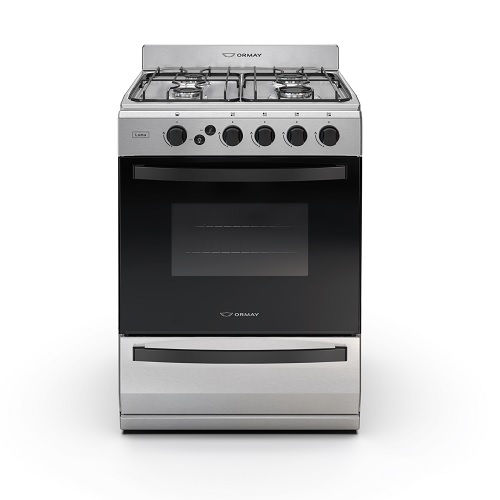 COCINA LUMA ACERO 58CM C/LUZ Y ENCENDIDO - ORMAY