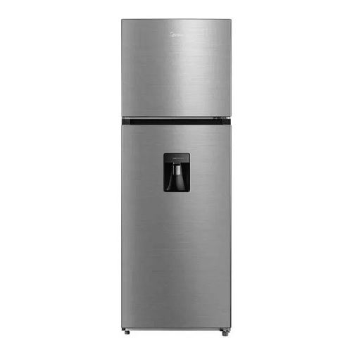 HELADERA NO FROST 340LT INOX DISPENSER - MIDEA