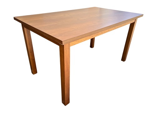 MESA MADERA 1,50MT ENCHAPADA LUSTRE CEREZO - SAN JOSE