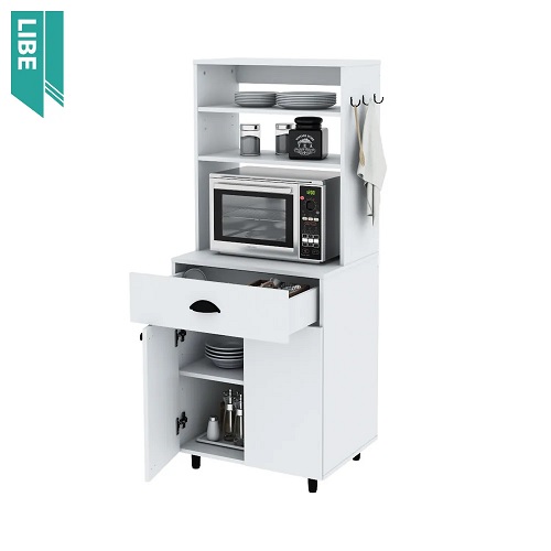 VAJILLERO DESPENSERO PARA MICROONDAS BLANCO - CENTRO ESTANT