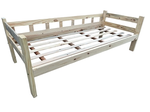 DIVAN RECTO PINO NATURAL - PINARCIS