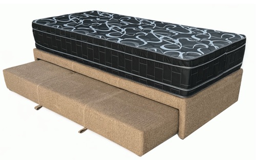 CONJUNTO CAMA MARINERA SAHARA MARRON - NATURAL SOFT