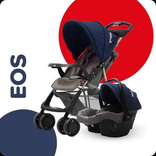 COCHECITO CON HUEVITO EOS AZUL - BEBESIT