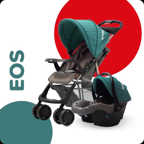 COCHECITO CON HUEVITO EOS VERDE - BEBESIT