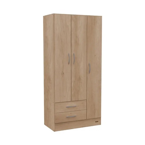 PLACARD 3 PUERTAS 85CM BAMBU - MOSCONI