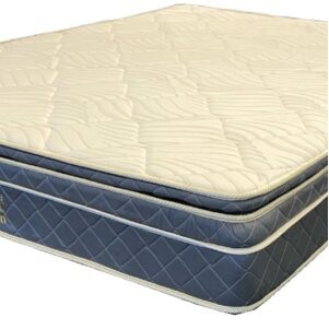 Colchón resortes continuos con Pillow KING SIZE Top Euro Pillow - Bassett