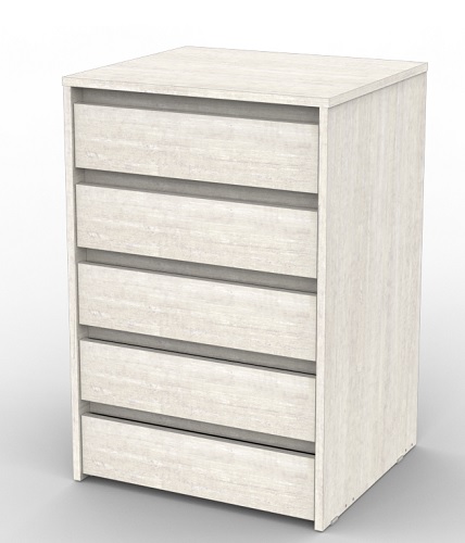 COMODA CAJONERA 5 CAJONES VENEZIA - DIELFE