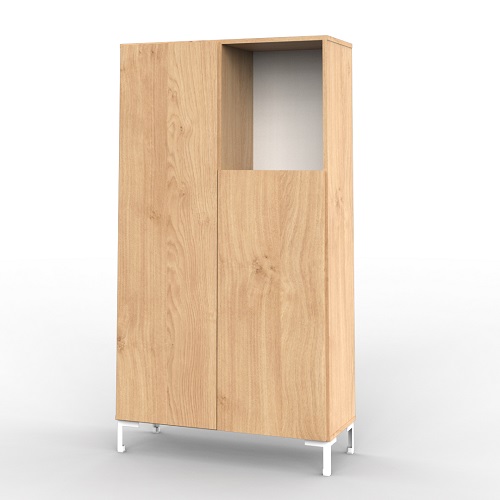 BIBLIOTECA ESTANTERIA 75CM ROBLE - DIELFE