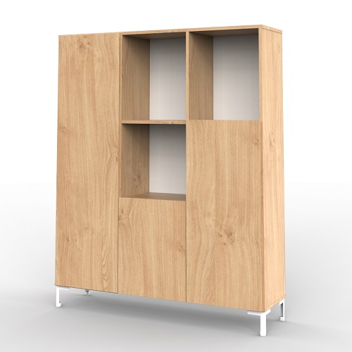 BIBLIOTECA ESTANTERIA 110CM ROBLE - DIELFE