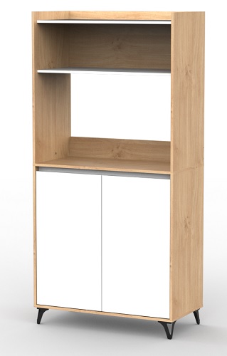 DESPENSERO 90CM BLANCO ROBLE - DIELFE