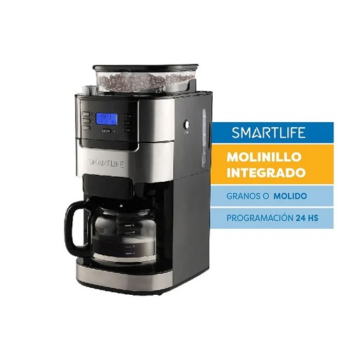 SUPER OFERTA 20% OFF CAFETERA CON MOLINILLO - SMARTLIFE