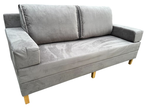 SILLON DOS CUERPOS LIMA GRIS 190CM- TODO LIVING