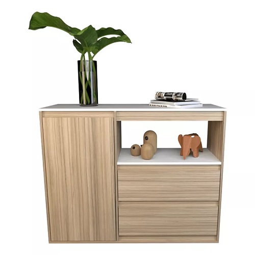 BAHIUT COMODA 110CM COCOBOLO BLANCO - TABLES