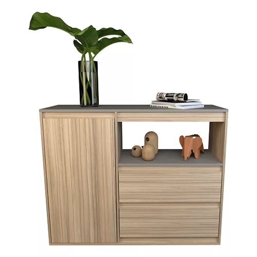 BAHIUT COMODA 110CM COCOBOLO GRIS - TABLES