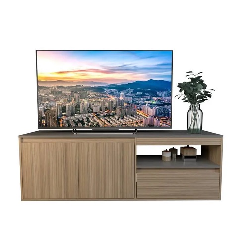 MUEBLE DE TV 154CM COCOBOLO GRIS - TABLES
