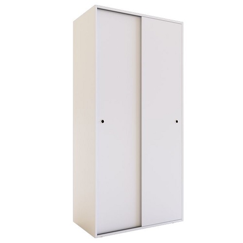 PLACARD 90CM PTAS CORREDIZAS BLANCO - DELOS