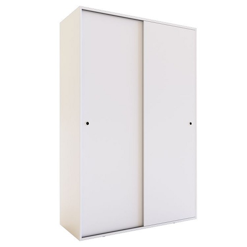 PLACARD 120CM PTAS CORREDIZAS BLANCO - DELOS