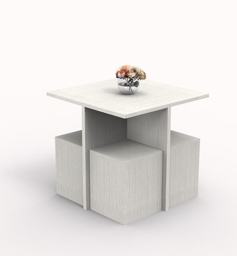 MESA CON 4 ASIENTOS OCULTOS - DELOS