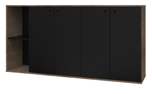 MUEBLE DE TV NEBRASKA NEGRO - DELOS