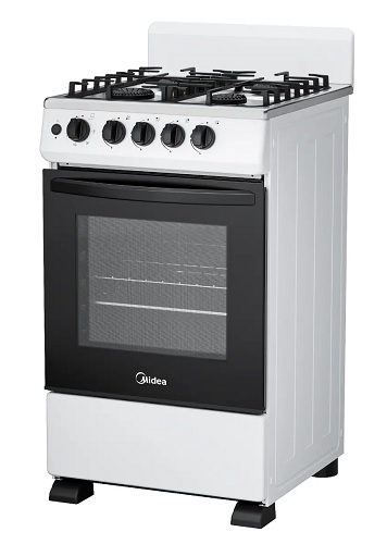 COCINA 50CM BLANCA MULTIGAS C/ENCENDIDO - MIDEA
