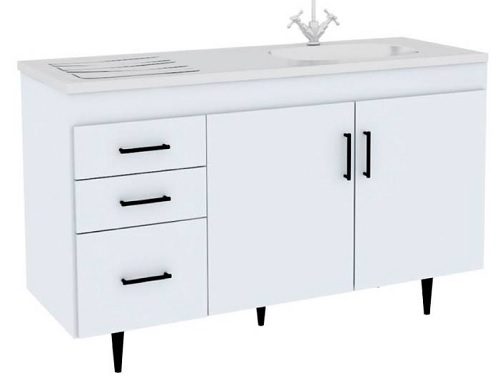 BAJOMESADA 120CM BLANCO - CENTRO ESTANT
