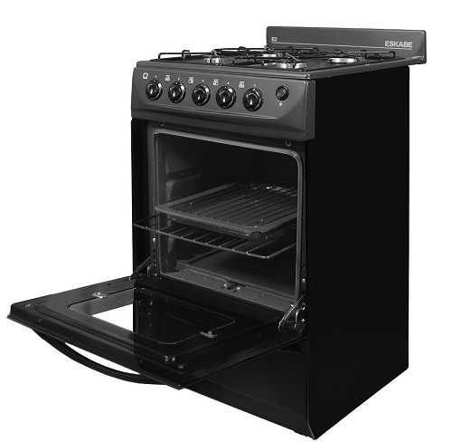 COCINA 52CM NEGRA MULTIGAS - ESKABE