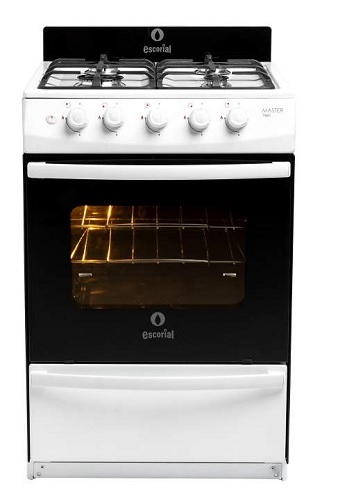 COCINA MASTER STYLE 56CM BLANCA C/LUZ Y ENCENDIDO - ESCORIAL