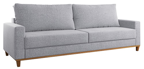 SILLON APOGEU 220CM GRIS - DELOS